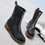 zipper rubber boots for women images