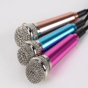 Mini cellphone microphone Handheld Wired Condenser Microphone for mobile phone images