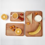 Refined wood tray images