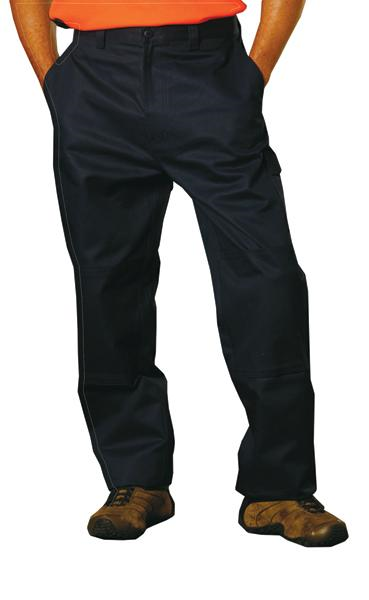 Promotionnel Mens coton Drill Cargo pantalon avec genouillères