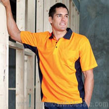 Hi Vis Short Sleeve Sport Polo images