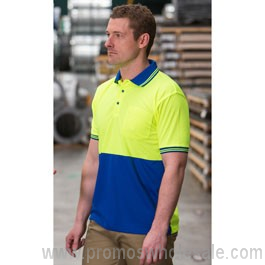 Hi Vis krátký rukáv Polo Trad