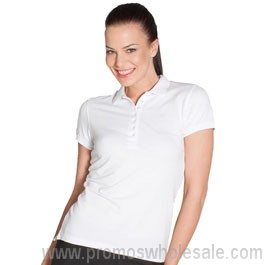 Ladies bomull Pique Polo