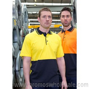 Hallo Vis Short Sleeve Cotton Polo images