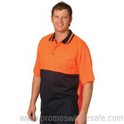 HiVis Truedry Safety Short Sleeve Polo images