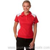 Damen Truedry Short Sleeve Kontrast Polo images