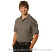 Mens Cotton Back Truedry Short Sleeve Polo images