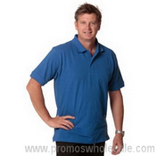 Mens kort ermet Pique Polo images