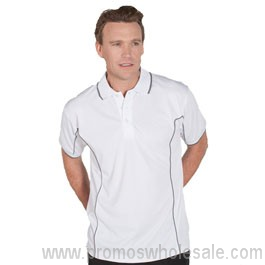 Podium Short Sleeve Piping Polo