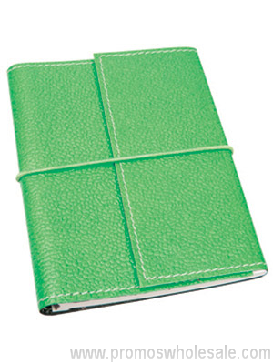 Eco notebook with elastic