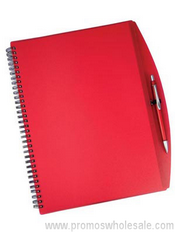 A4 Spiral notebook and pen images