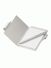 Pocket Aluminium buku catatan dengan pena images