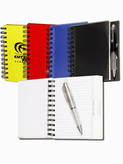 Cahier à spirale avec stylo images