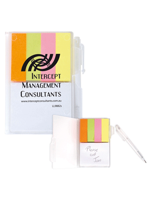 Pocket kammerat Notesblok og Noteflags med Pen