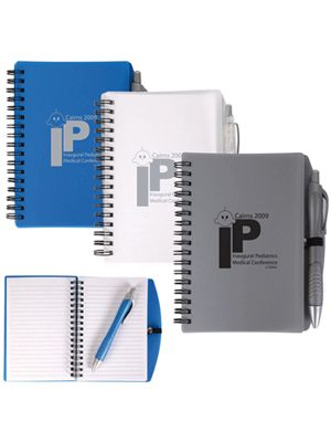 Scribe Spiral Notepad dengan pena