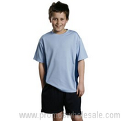 Kids Cooldry Short Sleeve Contrast Tee images