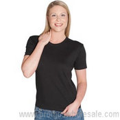 Ladies Crew Neck Tee images