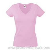 LadyFit Valueweight VNeck Tee images