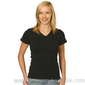 Damen V-Neck Kurzarm Tee small picture