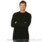 Mens Cotton Crew Neck Long Sleeve Tee small picture