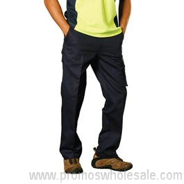 Drill Pant Pocket On Leg Long Fit