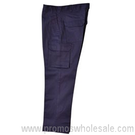 Drill Pant Pockets On Leg Stout Fit