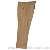 Drill Pant Pocket On Leg Regular Fit images