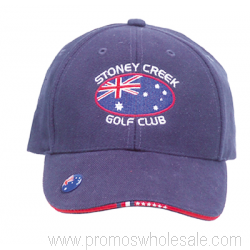 Structured  Cap With Magnetic Ball Marker