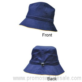 Bucket Hat With Sandwich And Toggle