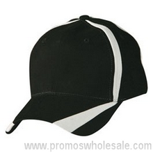 Borstad bomull Twill Baseball Cap X kontrast Stripe images