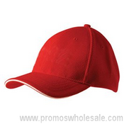 Pique Mesh With Contrast Sandwich Cap images