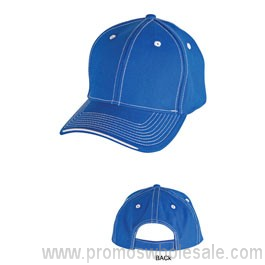 Premium bumbac Diagonal Contrast Trim Cap