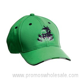 Tricolour vasket bomull Cap