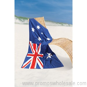 Aussie Flag strand håndklæde
