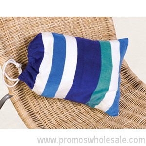 Bondi Stripe Beach Pillow