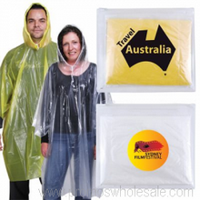 Reusable Poncho In PVC Zipper Pouch images
