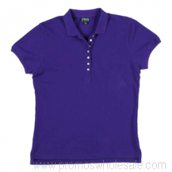 Ladies Cotton Pique Polo