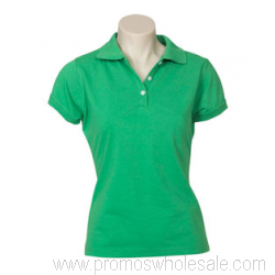 Doamnelor Neon Polo Slim Fit Polo