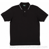 Mens coton visage Polo images