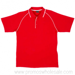 Herre Raglan Polo