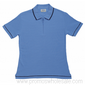 Ladies vaffel Zip Polo skjorte small picture