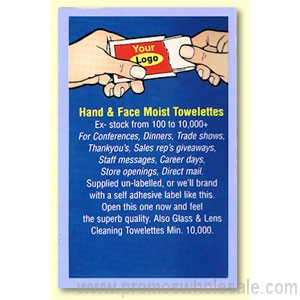 Towelette pro ruce obličej