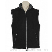 Heavy Weight Contrast Poly Flece Vest images