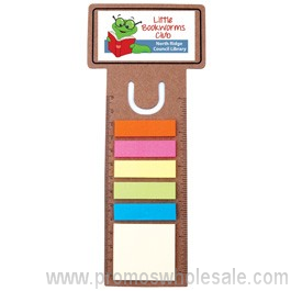 Carte de vizită colorant taie Bookmark/conducător cu Noteflags