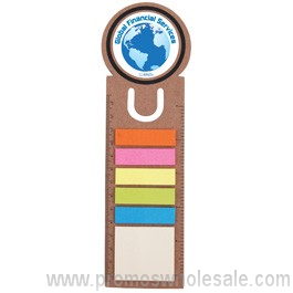 Circle Bookmark/Ruler With Noteflags