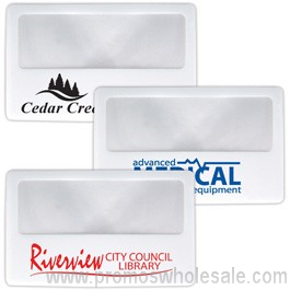 Clear Credit Card Size Magnifier