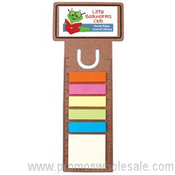 Business Card Dye Cut Bookmark/Ruler With Noteflags images