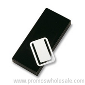 Nickel Plated Bookmark / Money Clip images