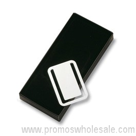 Nickel Plated Bookmark / Money Clip