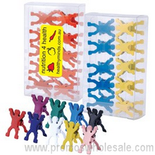 Single Or Choose Your Colour Gymnast Clips In PVC Box images